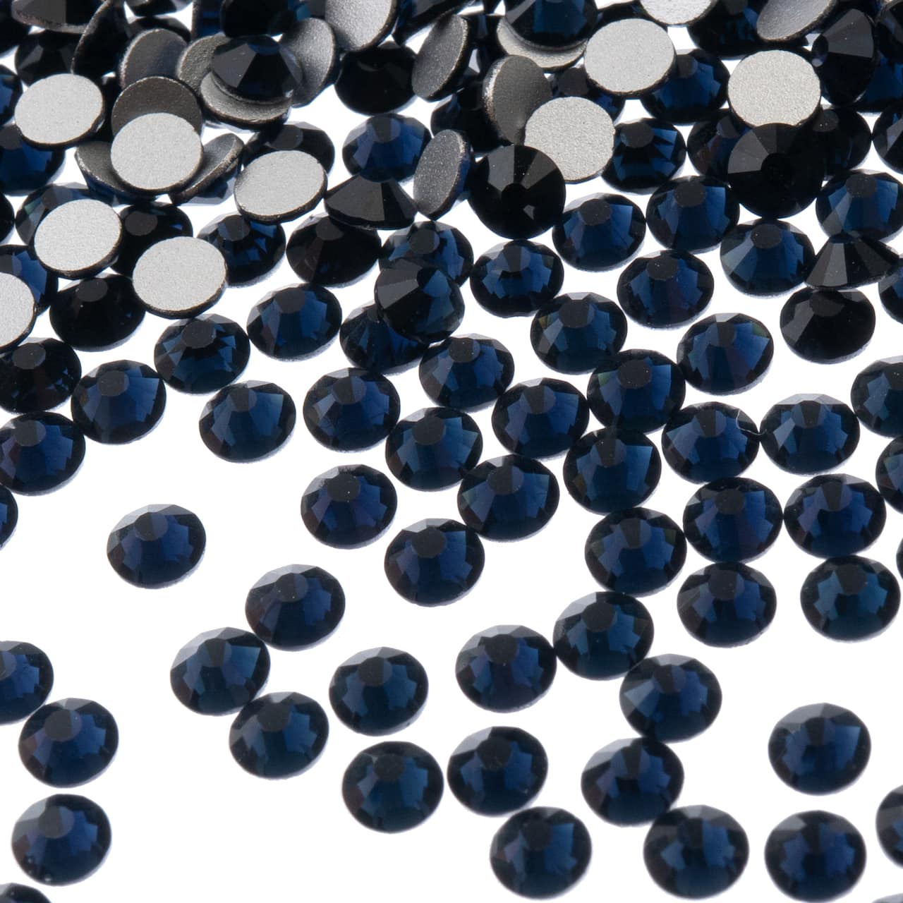 John Bead Crystal Lane SS16 Glass Round Flatback Rhinestones, 288ct.